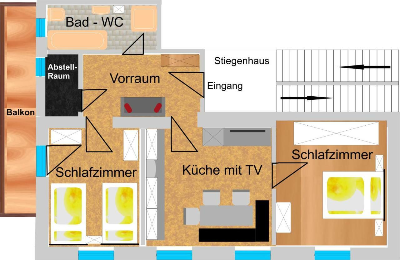 Ferienwohnung Familie Meinschad Rietz Bagian luar foto